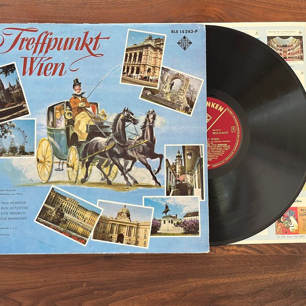 Karl Loubé Treffpunkt Wien Vinyl LP Telefunken BLE 14243-P